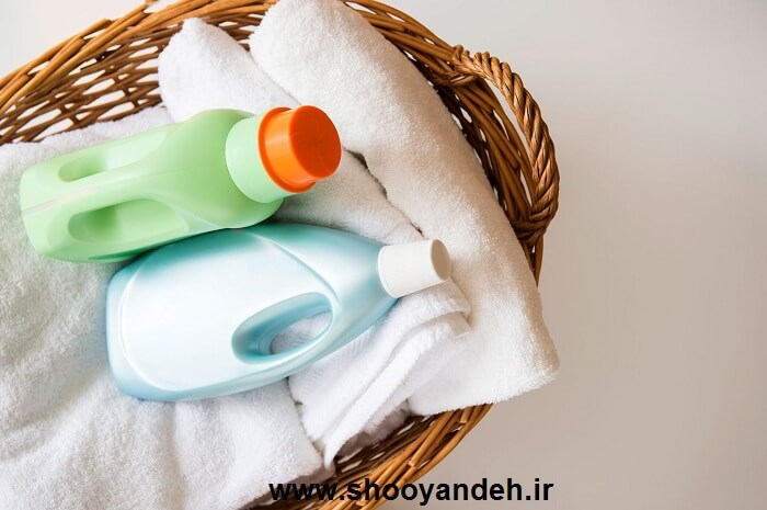 شستشوی لباس با مایع دارای نرم کننده