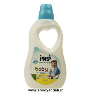 مایع لباسشویی فیروز یک لیتری مدل آبی