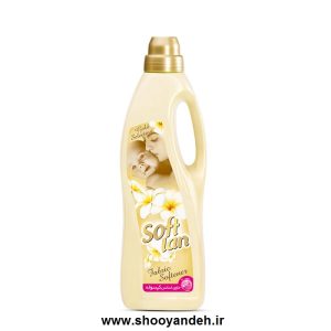 مایع نرم کننده حوله و لباس سافتلن یک لیتری مدل نباتی