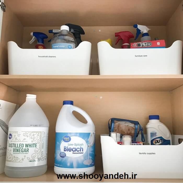 نگهداری مواد شوینده